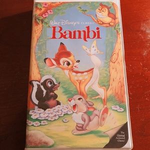 Walt Disney’s Black Diamond Classic Bambi VHS